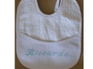 Bavaglino azzurro Riccardo