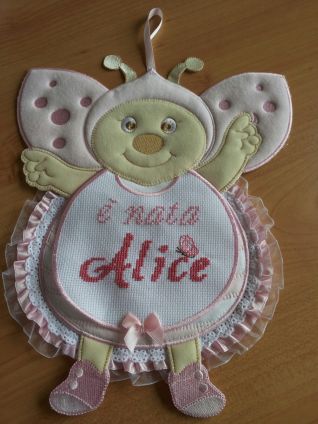 fiocco nascita Alice