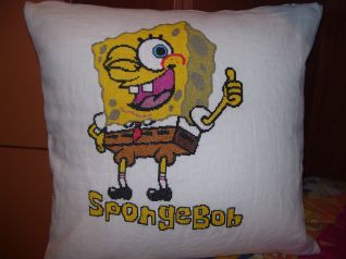il cuscino di spongebob