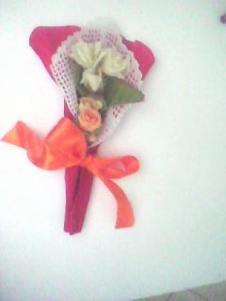 bomboniera-composizione all'uncinetto