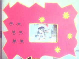 cornice dipinta a mano