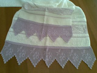 bordure coppia  asciugamani 2