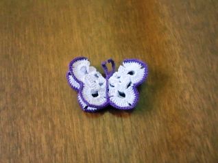 FARFALLA LILLA E VIOLA