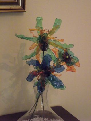 Fiori in plastica
