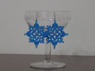 ORECCHINI CON MARGHERITA CENTRALE