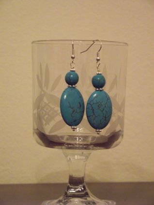 ORECCHINI CON TURCHESI