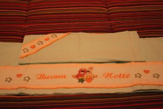 lenzuolino verde acqua thun