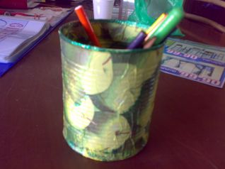 barattolo porta penne