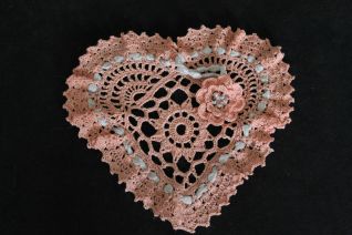 Cuoricino Portafortuna Uncinetto