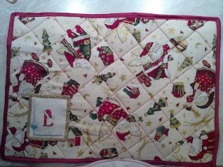 tovaglietta colazione Natale