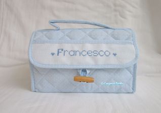 beauty case personalizzato per Francesco