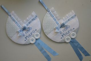 Coccarda Nascita Carrozzina