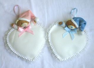 NEW FIOCCO CUORE CON ORSETTO DI PELUCHE