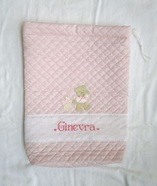 sacchetto trapuntato per Ginevra