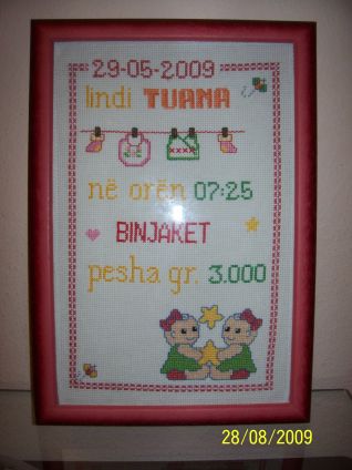 Certificato Nascita Tuana