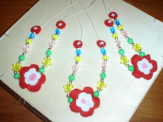 Giroccollo per le feste per me e le mie bimbe