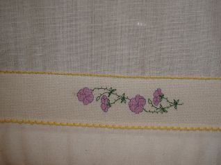 Tendina fiori particolare 1