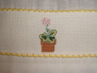 Tendina fiori particolare 2