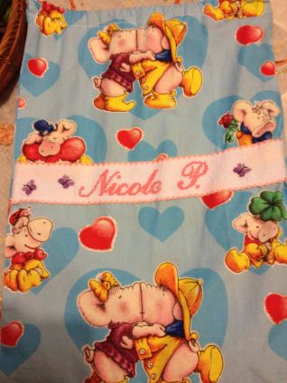 sacca porta cambio bimba