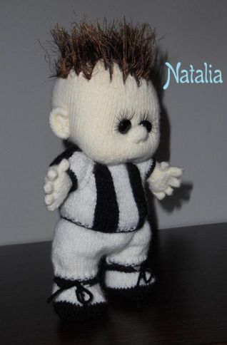 baby calciatore Juve - foto