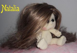 Bambola a maglia  - foto