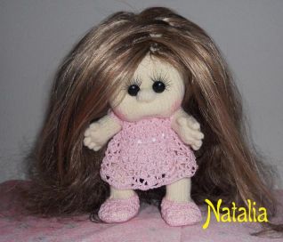 Bambola a maglia nr.5  
