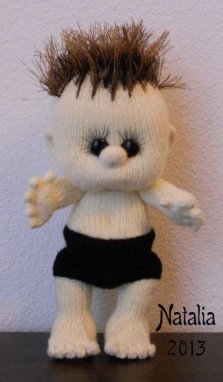 Bambola a maglia - nr. 6