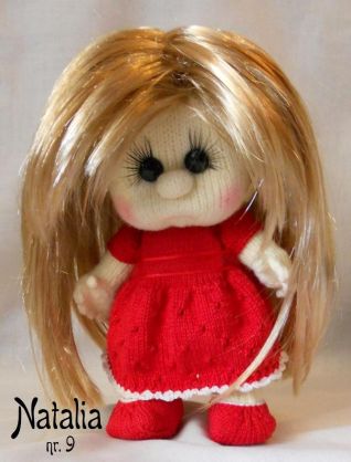 Bambola a maglia - nr. 9