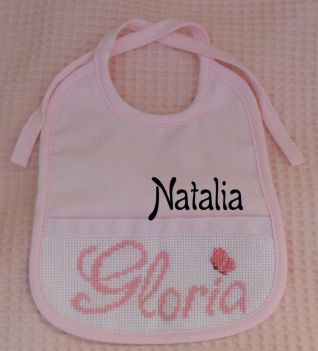 bavaglino con il nome Gloria