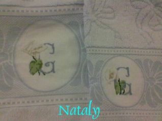 Iniziale asciugamano