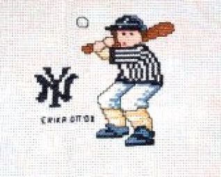 Giocatore di baseball New York