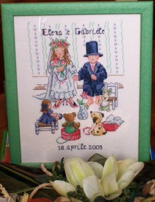 Quadro matrimonio Elena Gabriele