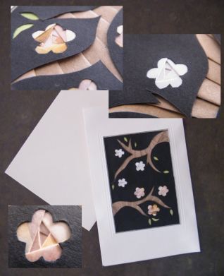 Biglietto tecnica iris folding 2