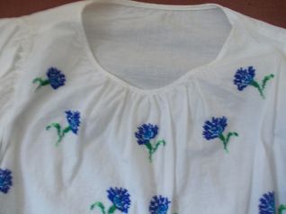 camicia donna da vicino