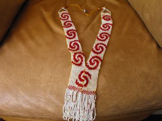 collana 2  fatta a mano di perline