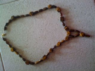 collana -occhio di tigre