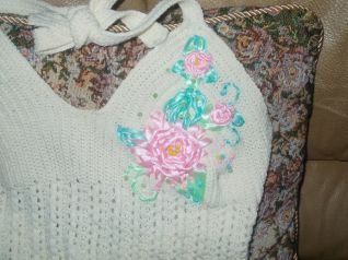 fiore in silk ribbon