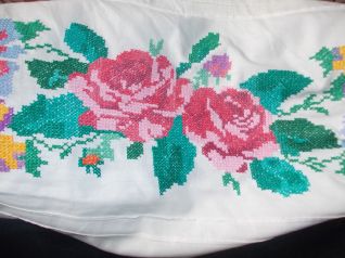 rose di nonna cuscino