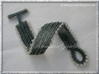 Bracciale Herringbone_verde