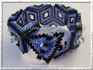 Bracciale in peyote_1