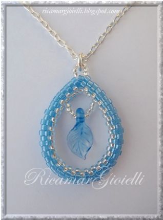 Ciondolo Drop and Leaf_2