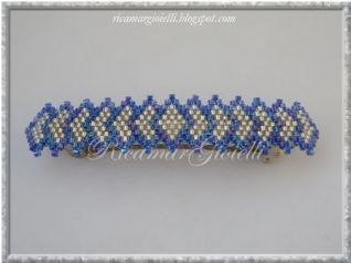 Fermaglio Rombi concatenati