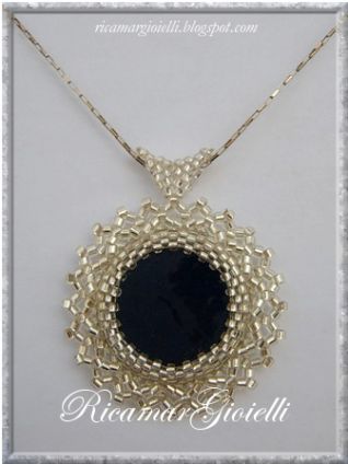 Silver Crystal Pendant_retro