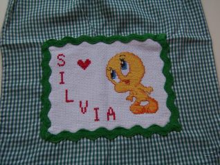 Sacchetto asilo Silvia