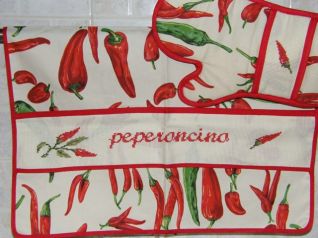 strofinaccio e guanto