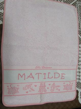 Asciugamano Matilde