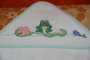Accappatoio con rana