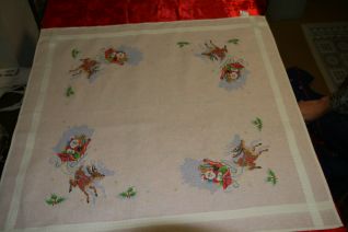 Coprimacchia con renne mani di fata