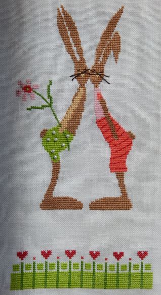 Banner Buona Pasqua Coniglietti Christiane Dahlbeck