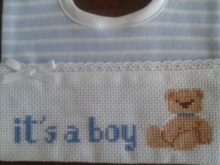 Bavaglino it's a boy part.